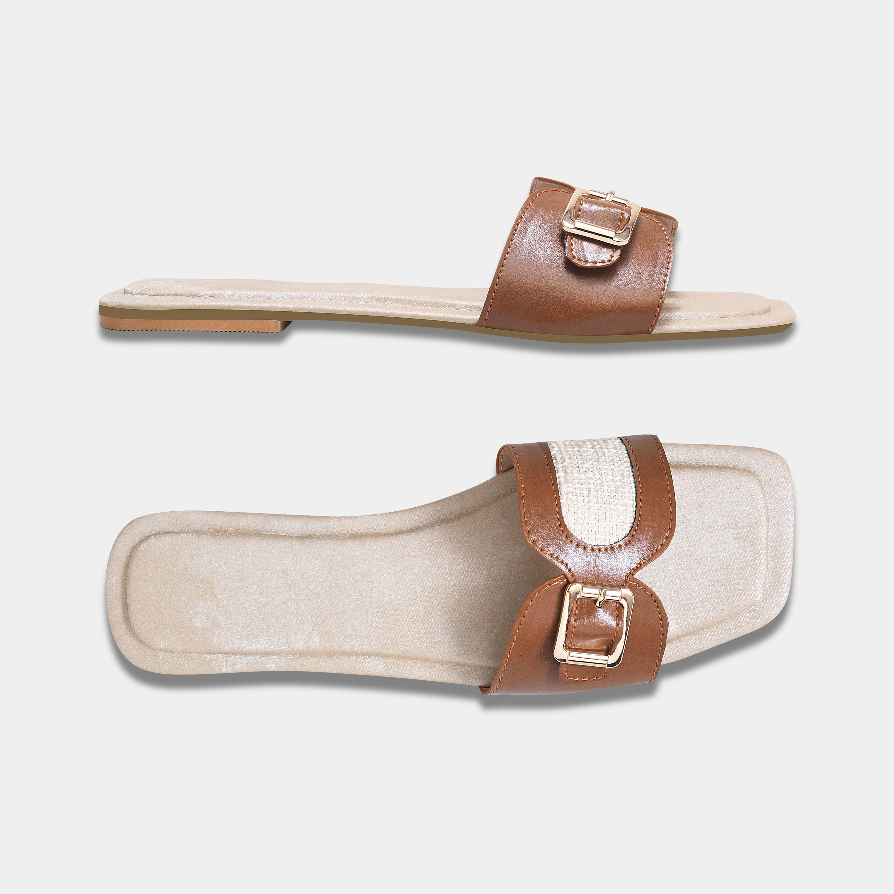 Charm Interlocked Flats