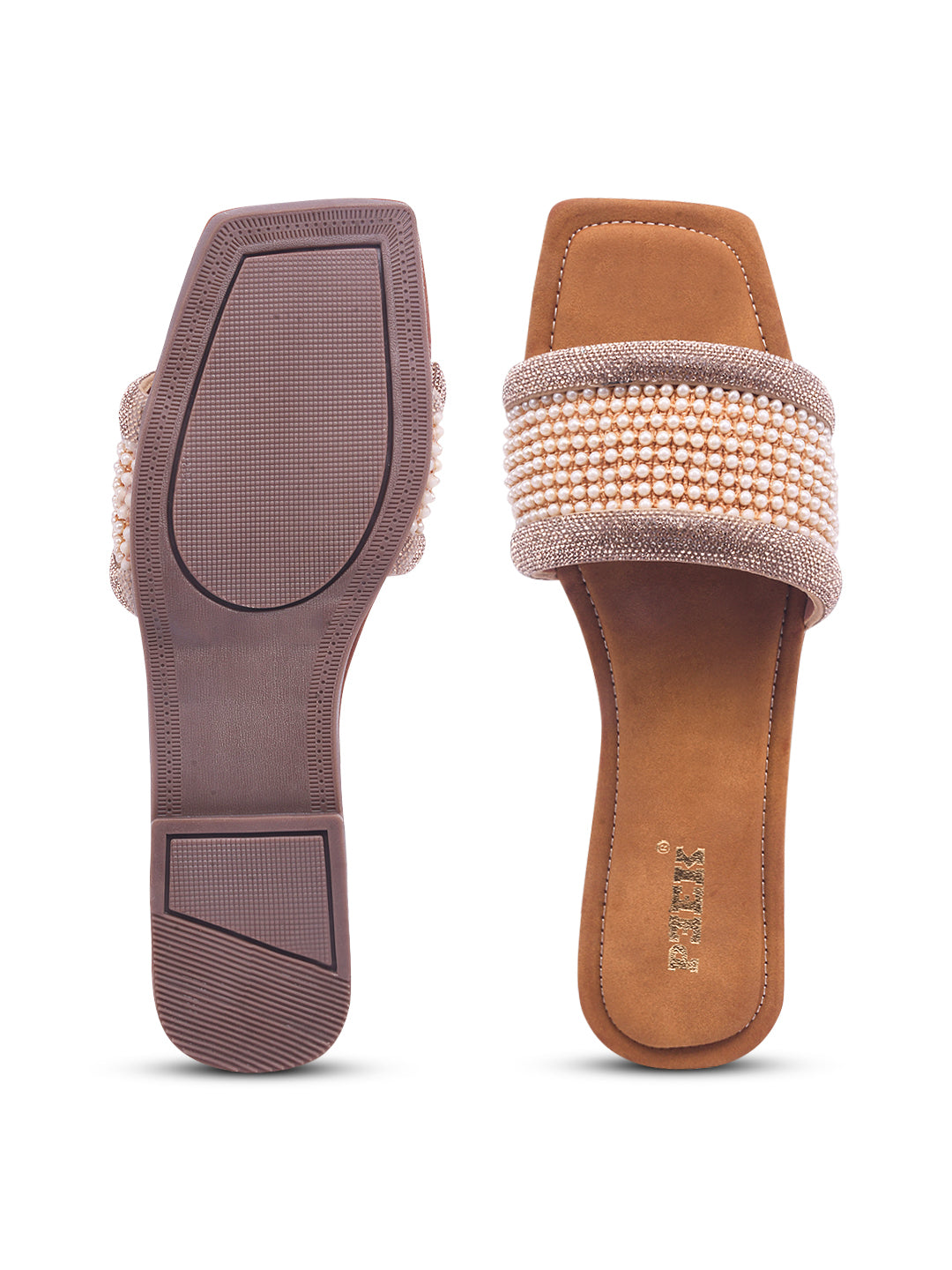 Glitter 2 Extra Soft Footbed Flats