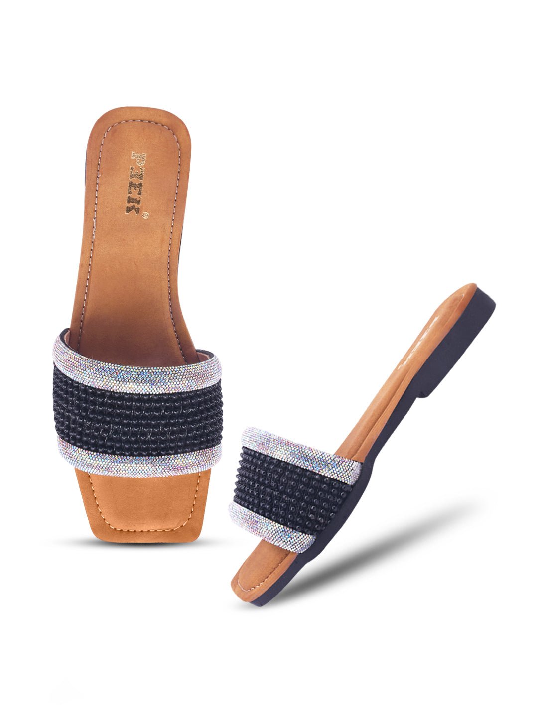 Glitter 2 Extra Soft Footbed Flats