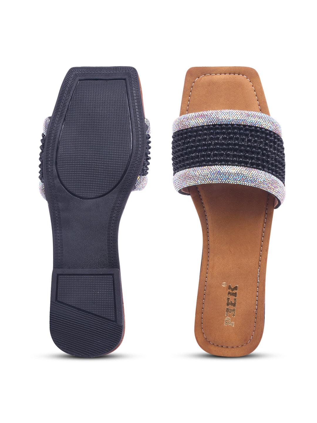 Glitter 2 Extra Soft Footbed Flats