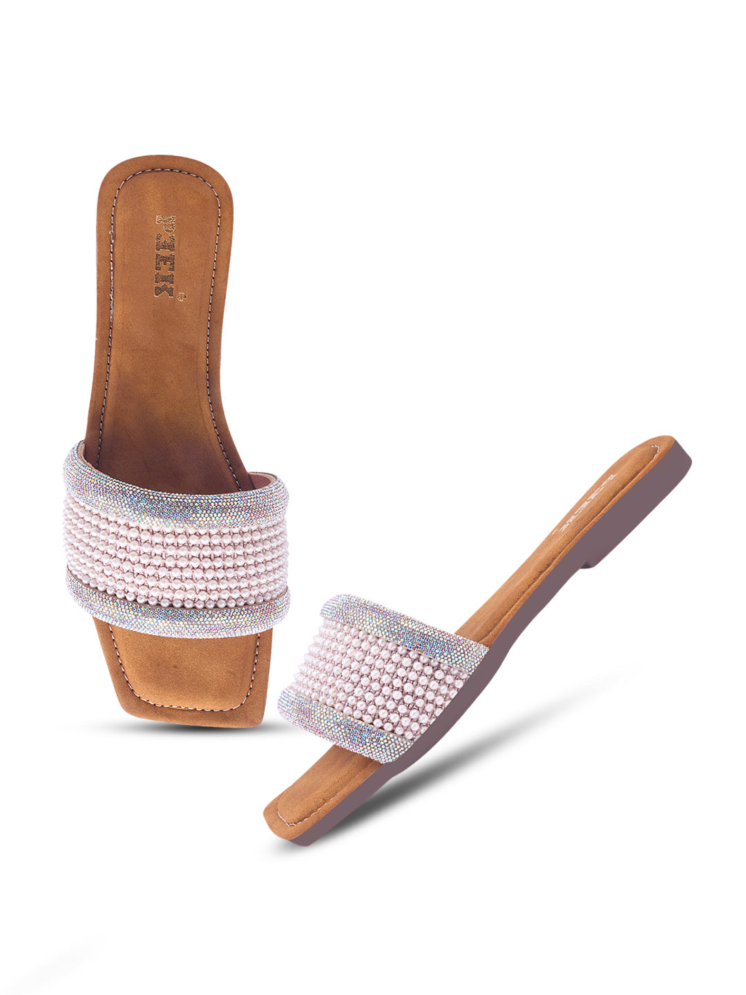 Glitter 2 Extra Soft Footbed Flats