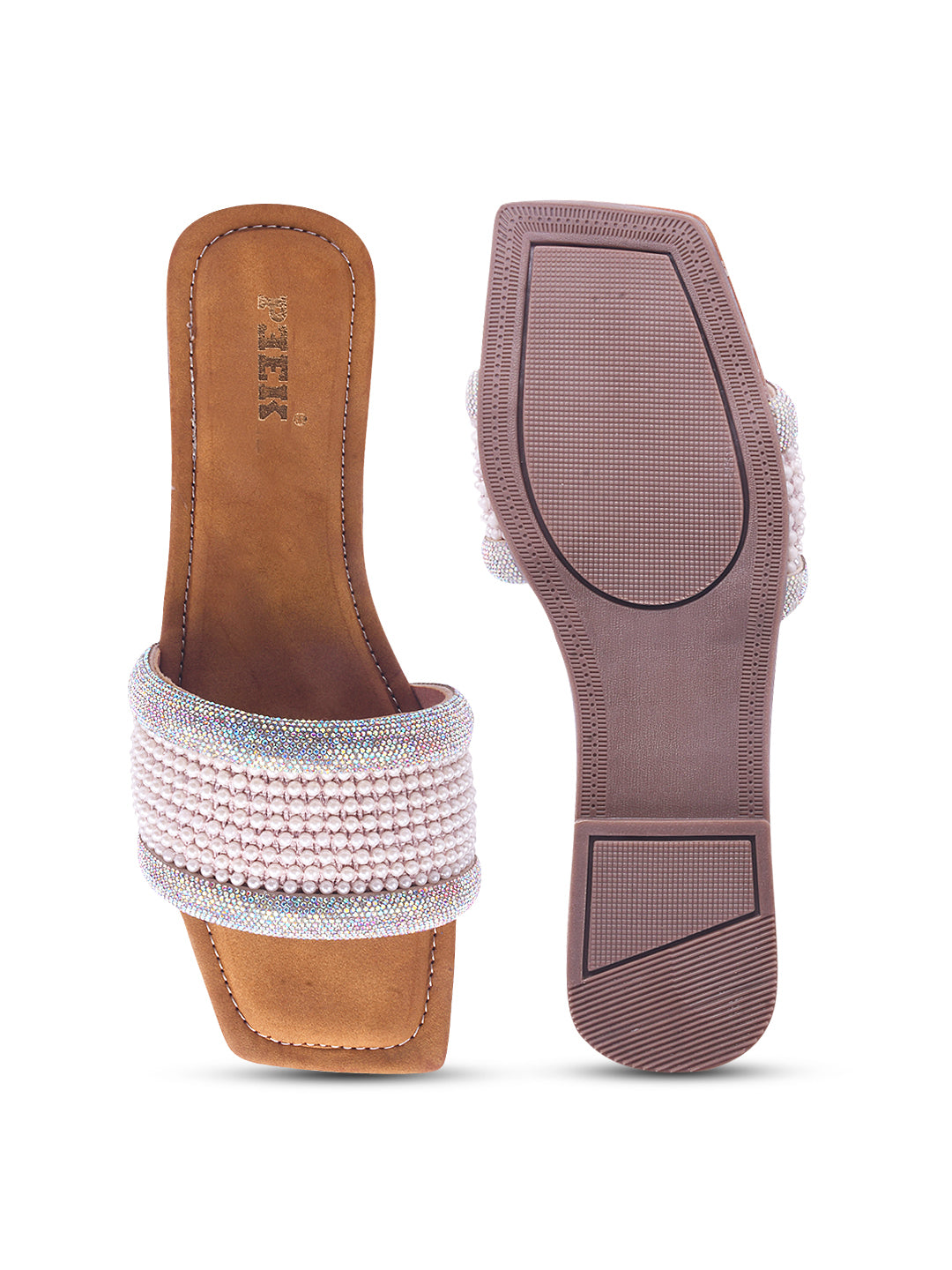 Glitter 2 Extra Soft Footbed Flats