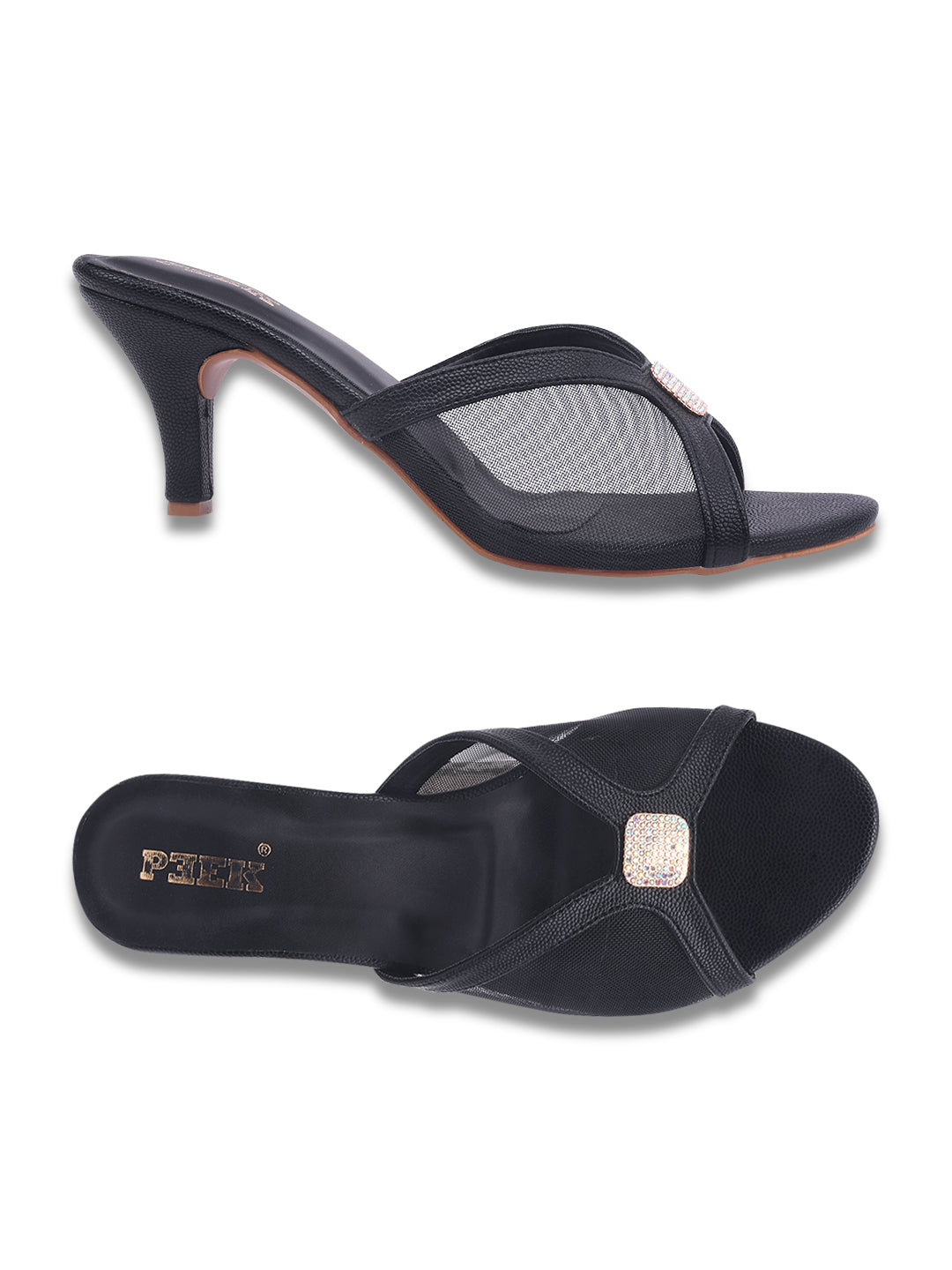 Heels 2 Mesh Pointed Heels