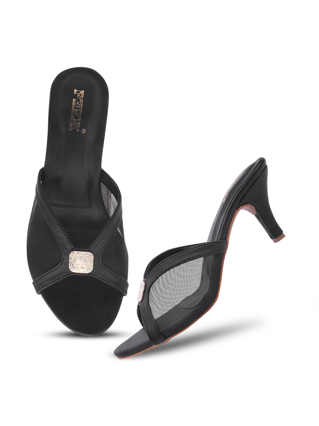 Heels 2 Mesh Pointed Heels