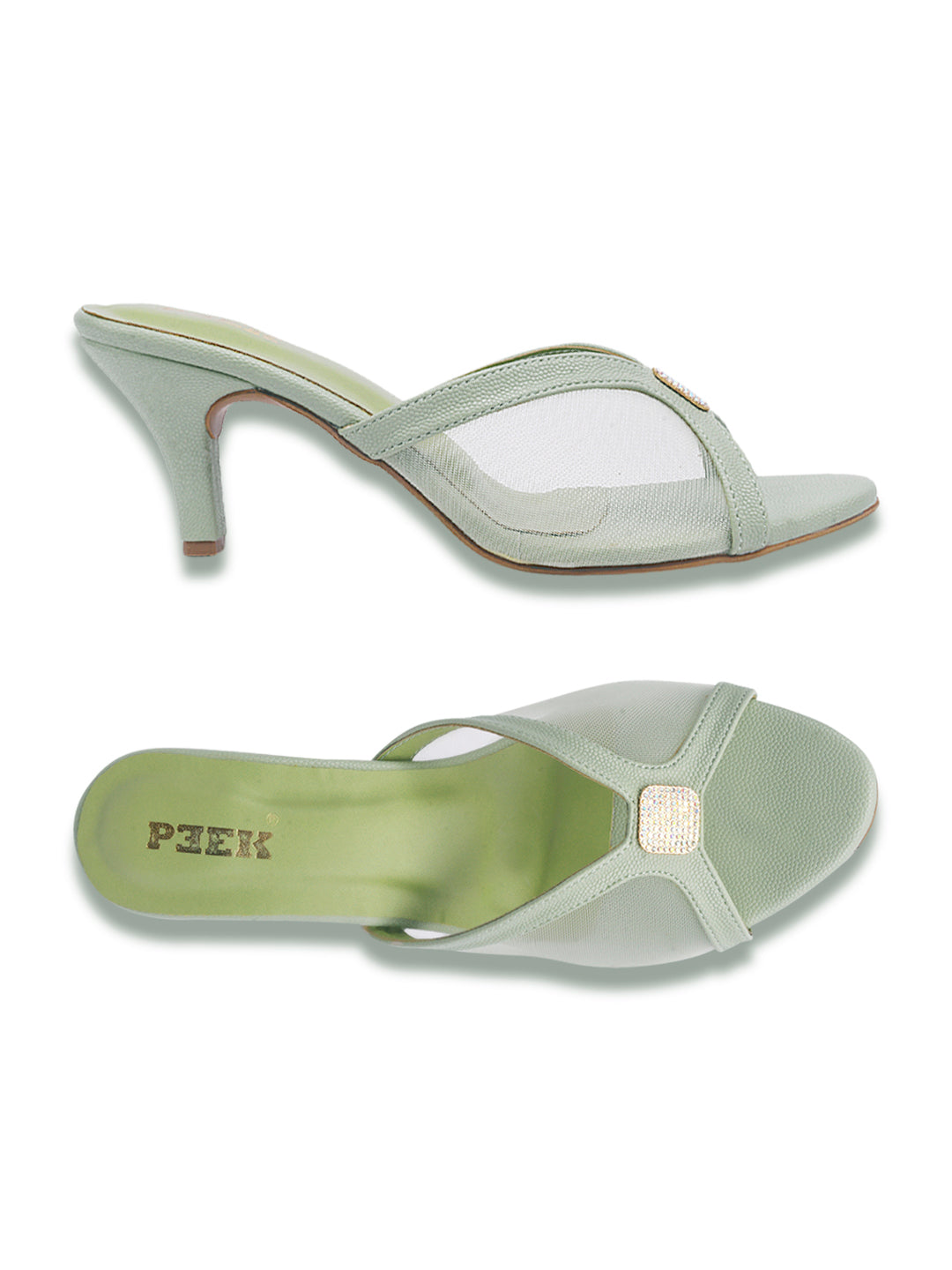 Heels 2 Mesh Pointed Heels