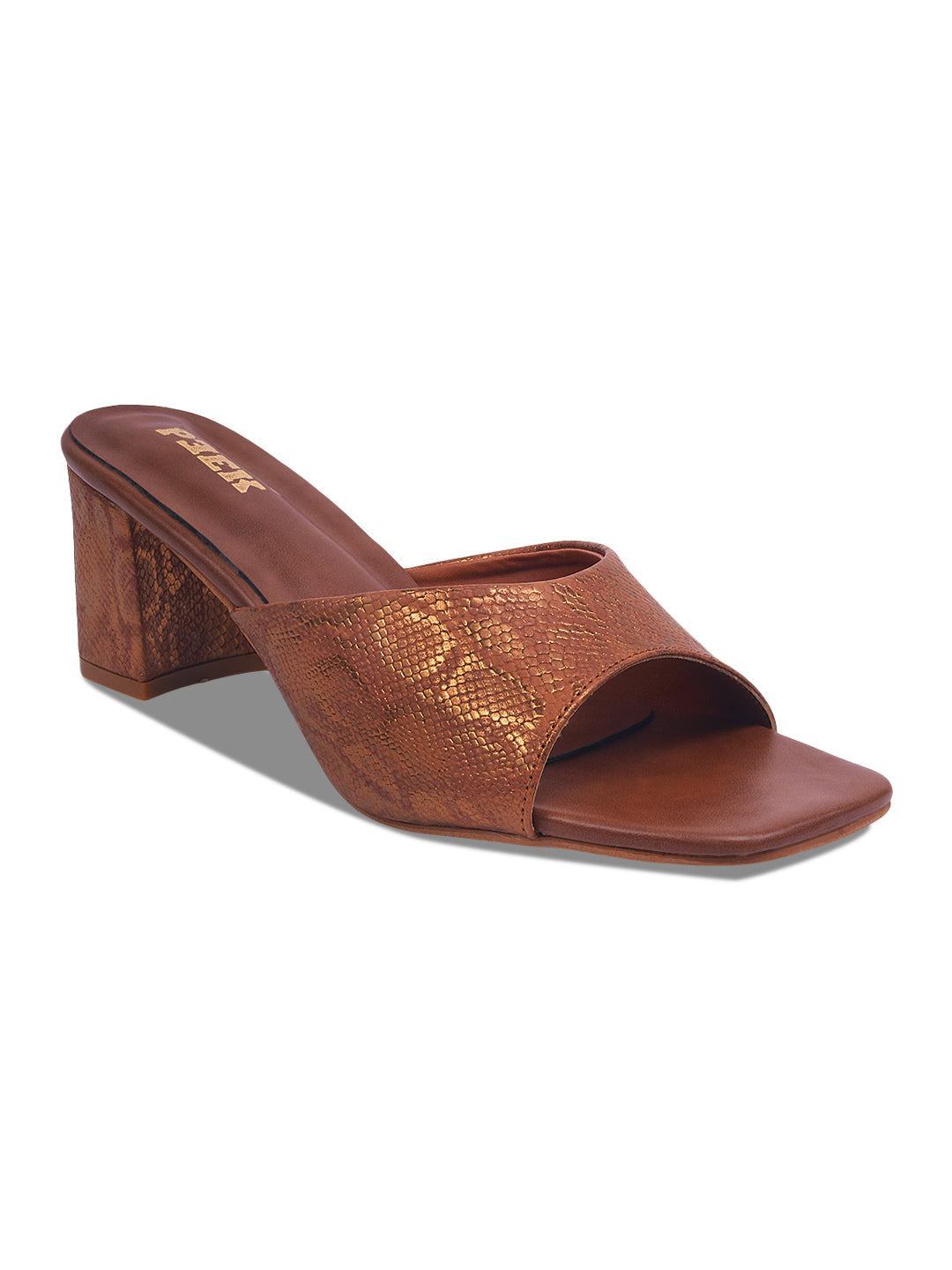 Heels 3 Textured Block Heels