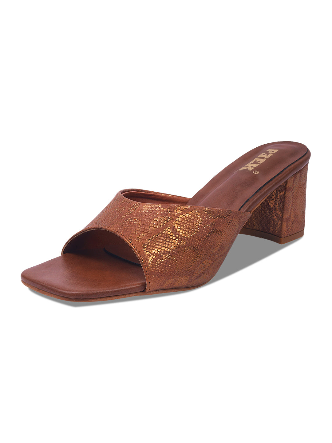 Heels 3 Textured Block Heels