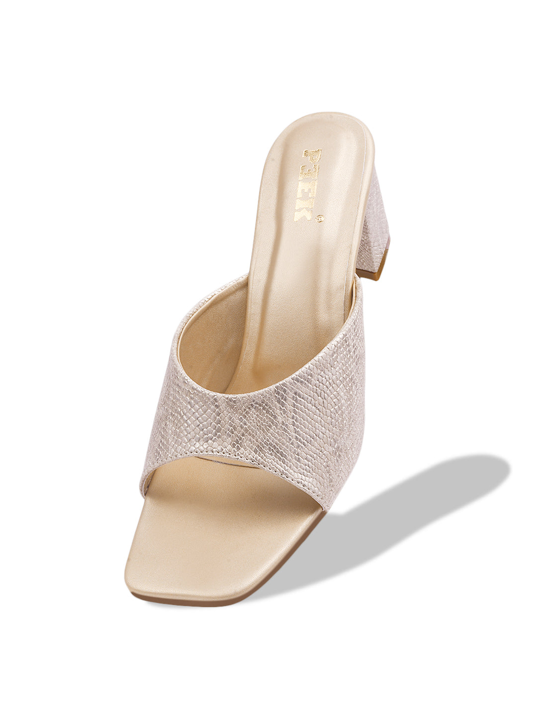 Heels 3 Textured Block Heels