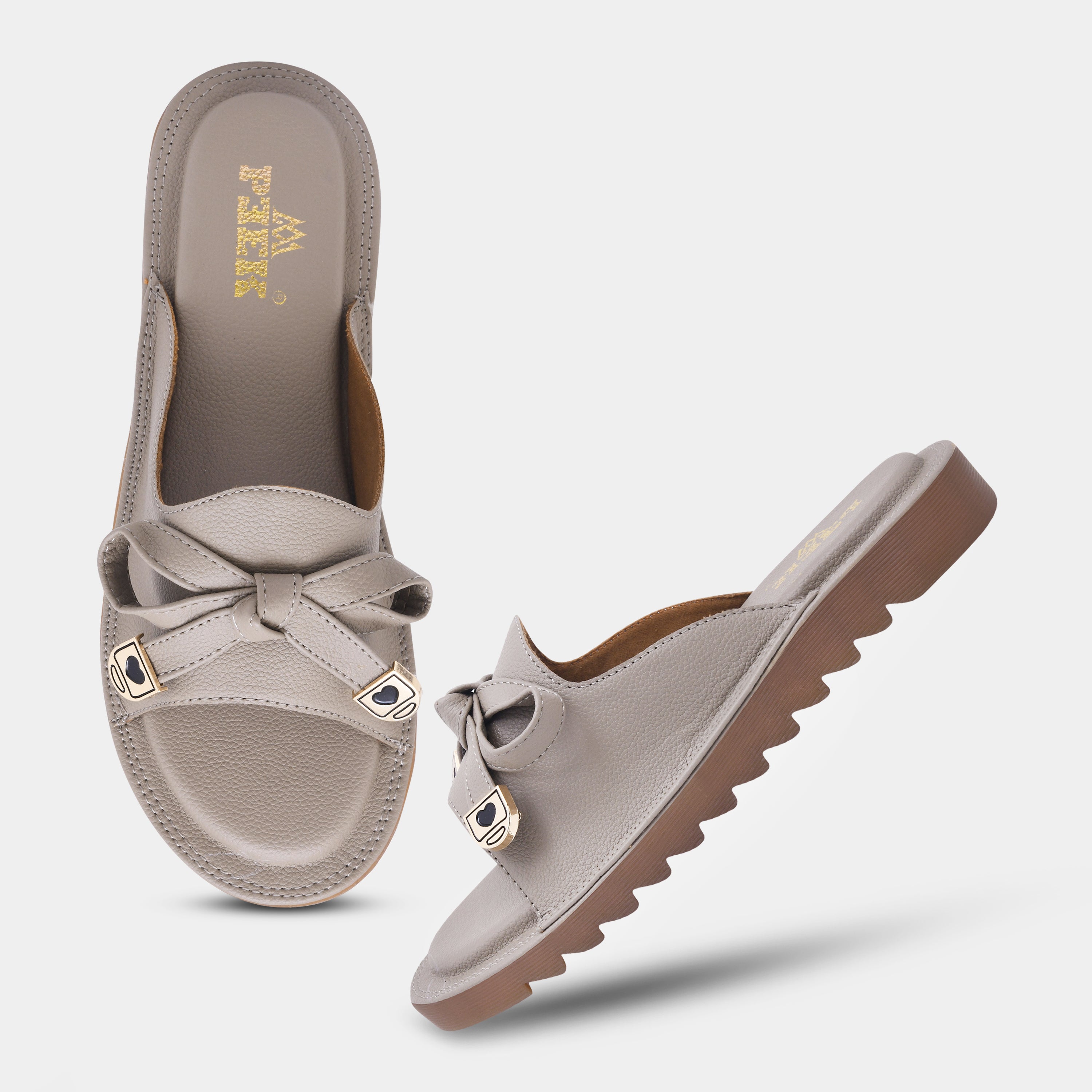 Double Buckle Slip On Flats with Adjustable straps