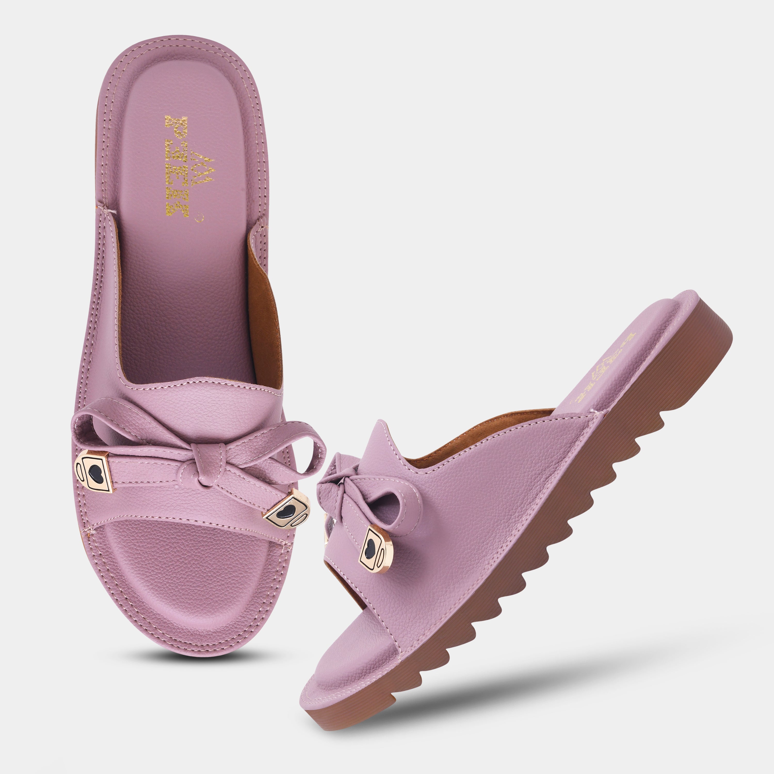 Double Buckle Slip On Flats with Adjustable straps