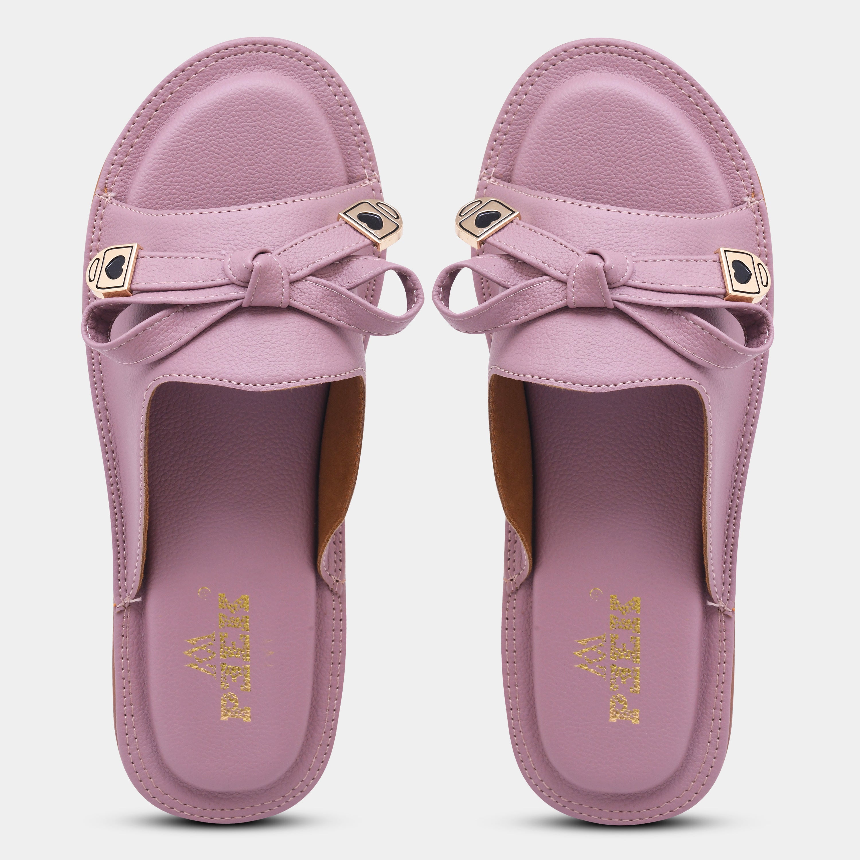 Double Buckle Slip On Flats with Adjustable straps