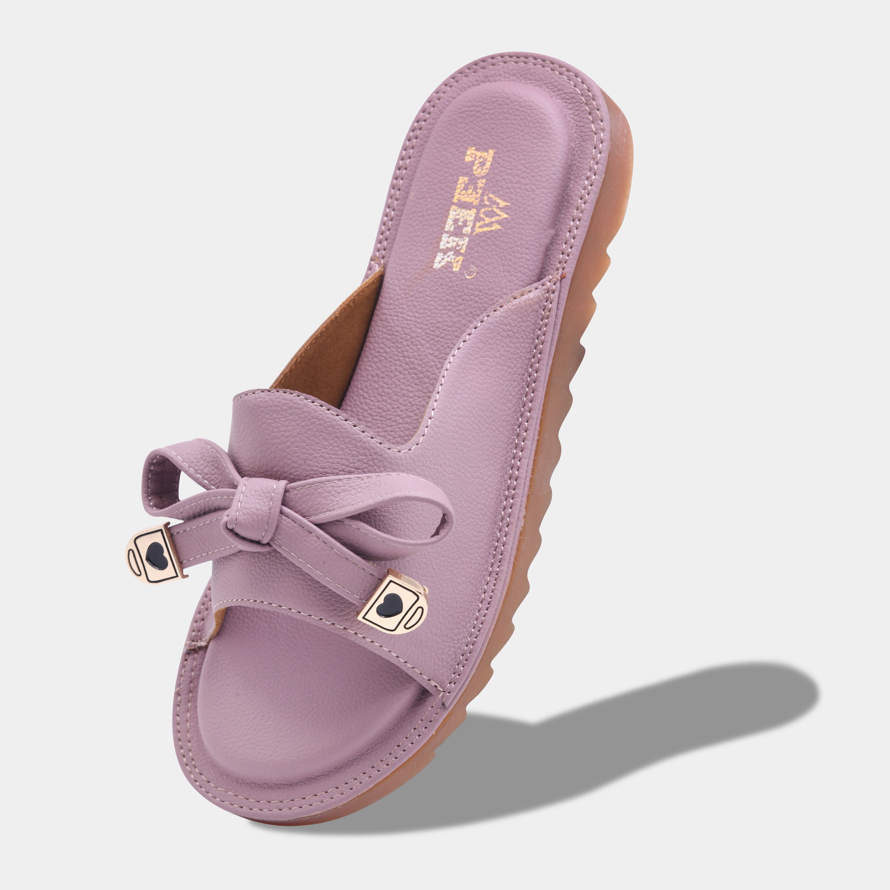 Double Buckle Slip On Flats with Adjustable straps