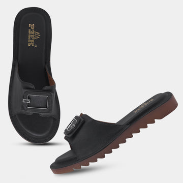 Showstopper Buckle Slip On Flats for