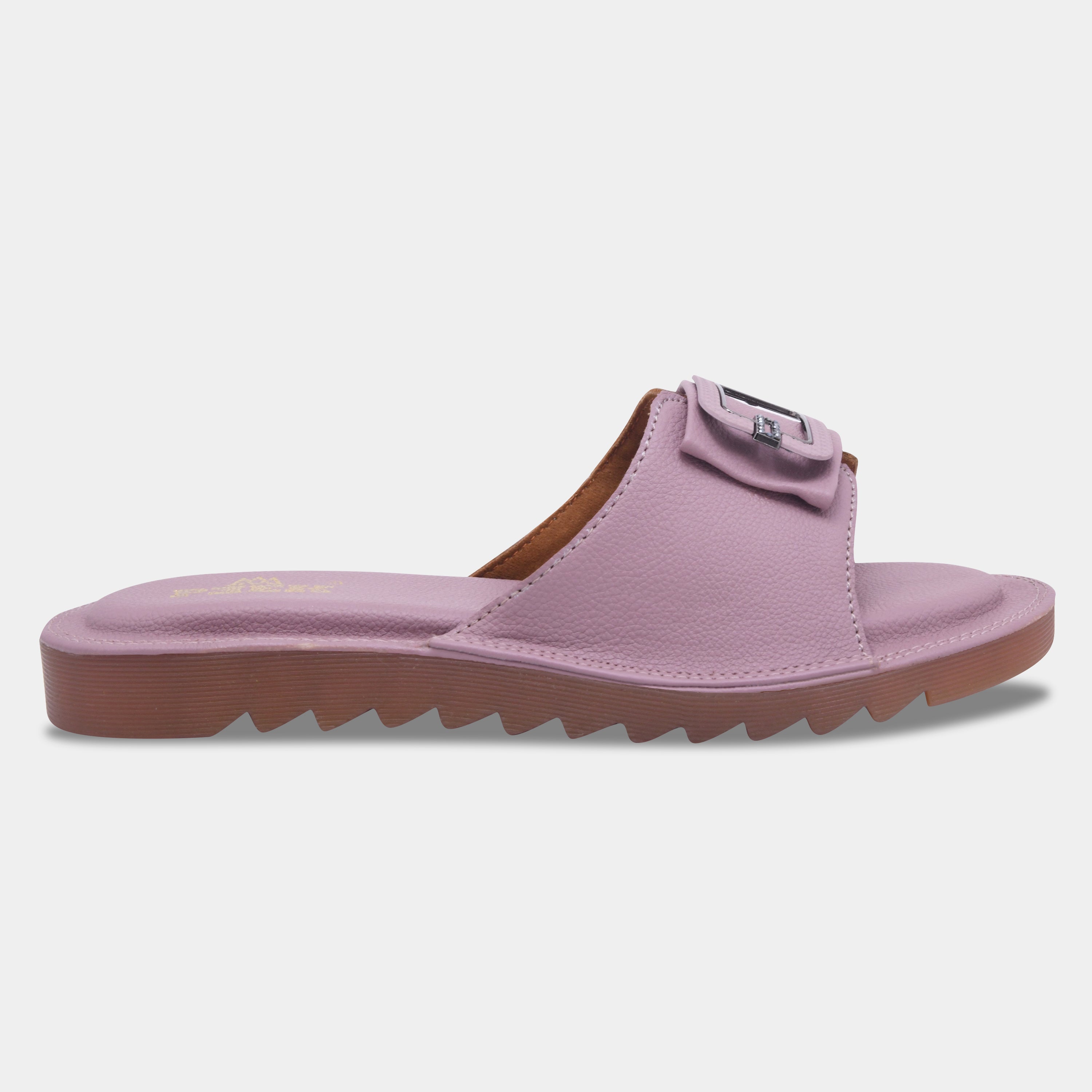 Showstopper Buckle Slip On Flats for