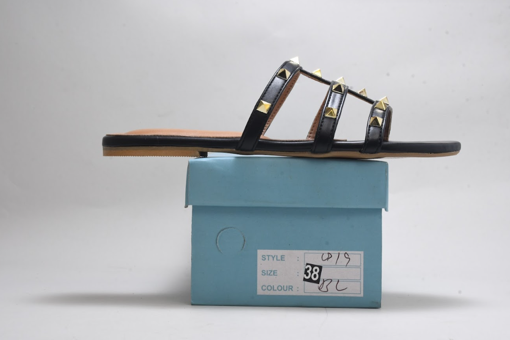 Kiara-1 Open Toe Women Flats