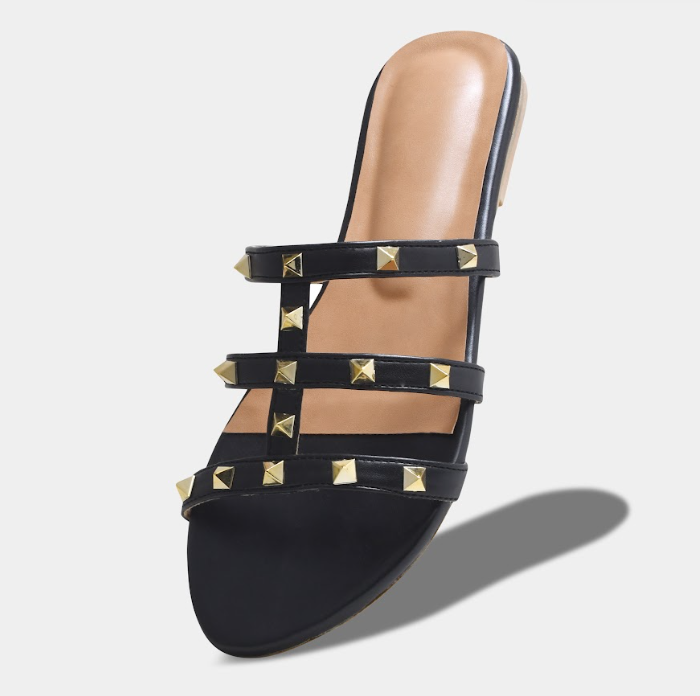 Kiara-1 Open Toe Women Flats