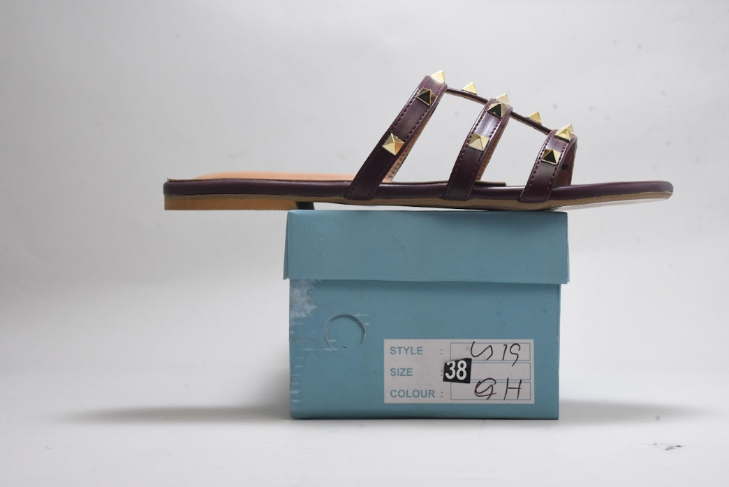 Kiara-1 Open Toe Women Flats