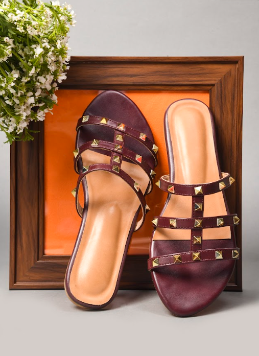 Kiara-1 Open Toe Women Flats