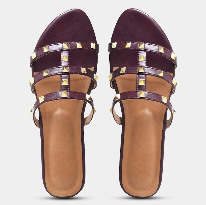 Kiara-1 Open Toe Women Flats