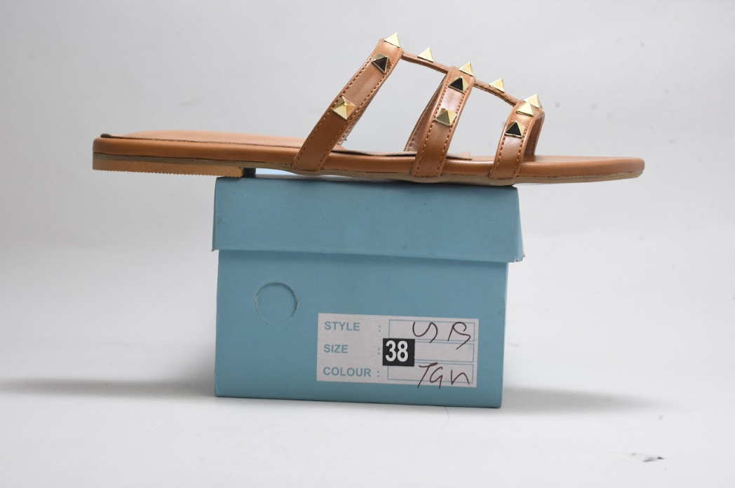 Kiara-1 Open Toe Women Flats