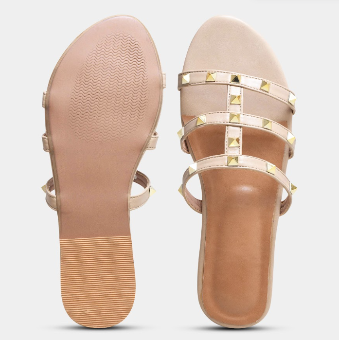 Kiara-1 Open Toe Women Flats