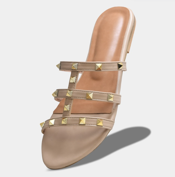 Kiara-1 Open Toe Women Flats