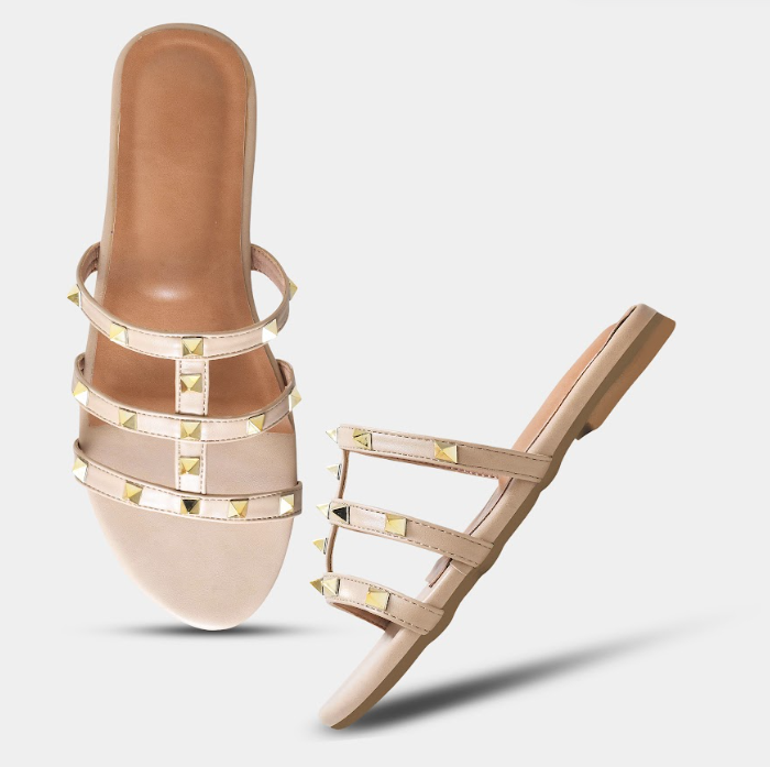 Kiara-1 Open Toe Women Flats