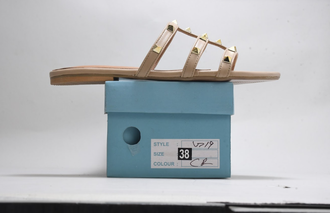 Kiara-1 Open Toe Women Flats