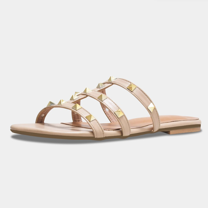 Kiara-1 Open Toe Women Flats